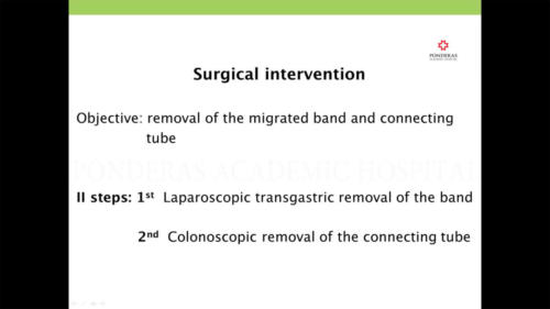 GASTRIC AND COLONIC BAND MIGRATION - 1